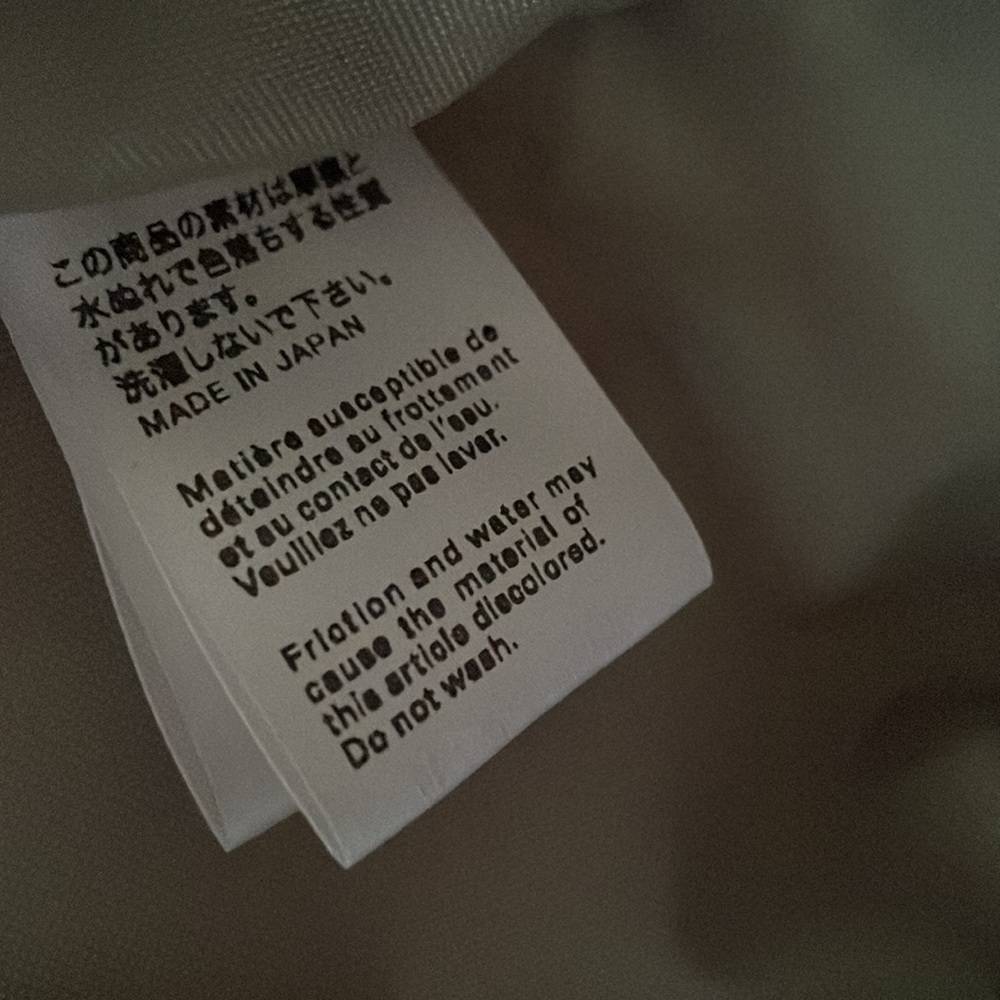 Agnes b voyage tote bag dusty pink color made in Japan - Picture 10 of 16